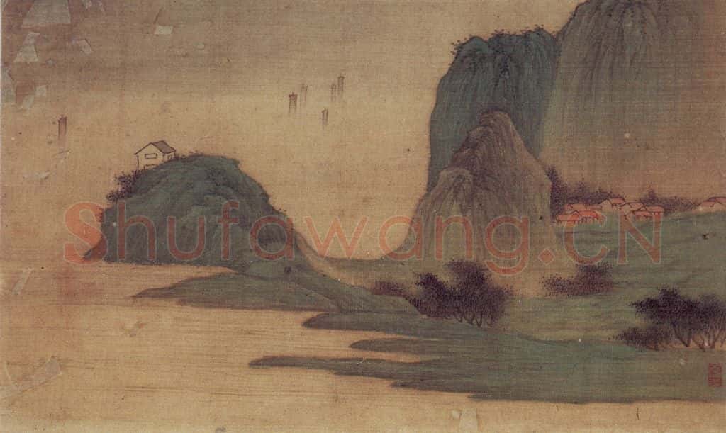 明末清初 樊圻《山水册》书画作品