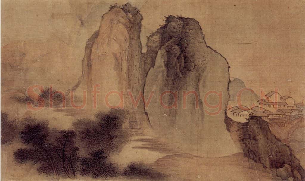 明末清初 樊圻《山水册》书画作品