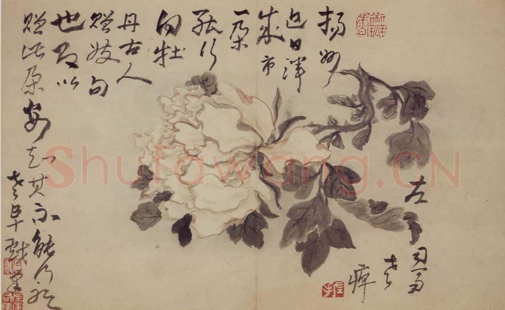 清 高凤翰《杂画册十开》书画作品