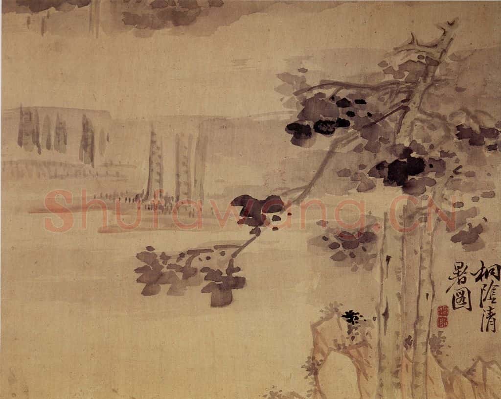 清 高凤翰《杂画册》书画作品