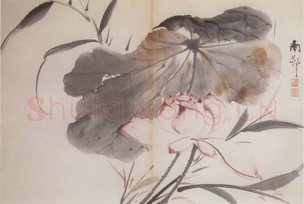清 高凤翰《花卉册》书画作品