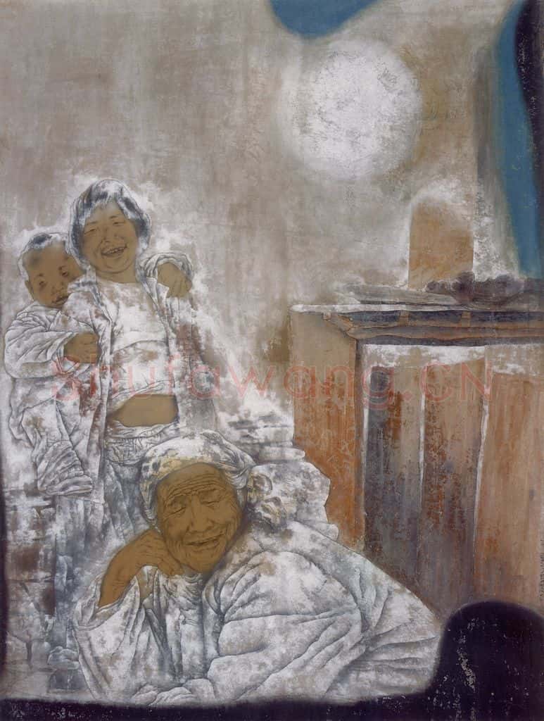 1997年 唐勇力《敦煌之梦》书画作品