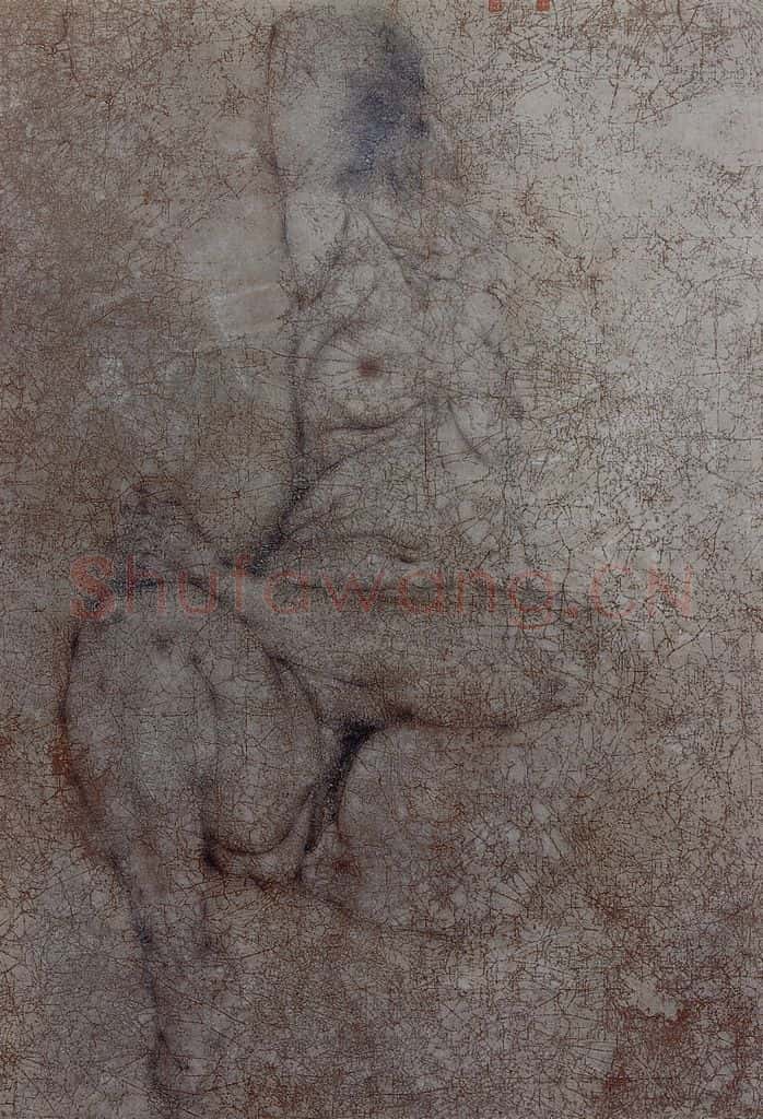 1989年 唐勇力《人体》书画作品