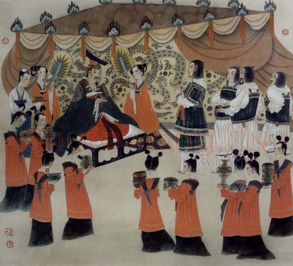 1987年 唐勇力《木兰诗》书画作品