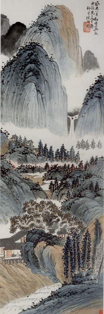 民国 陈衡恪《山居图》书画作品