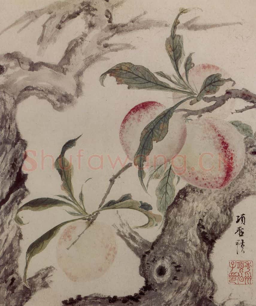 明 项圣谟《花卉图册》书画作品