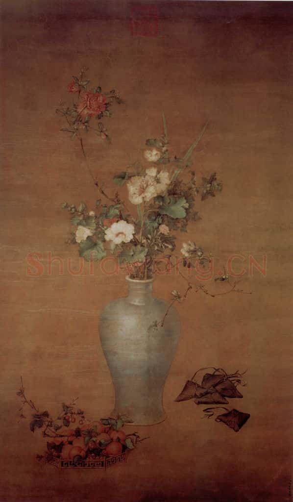 清 朗世宁《午瑞图》书画作品