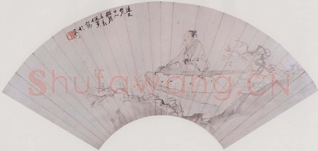 清 任薰 人物 书画作品