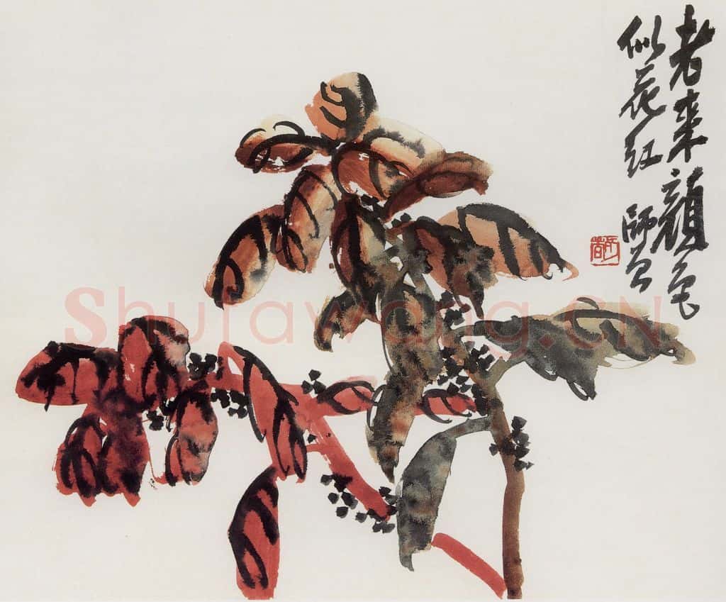 无纪年 陈师曾《花卉册页》书画作品