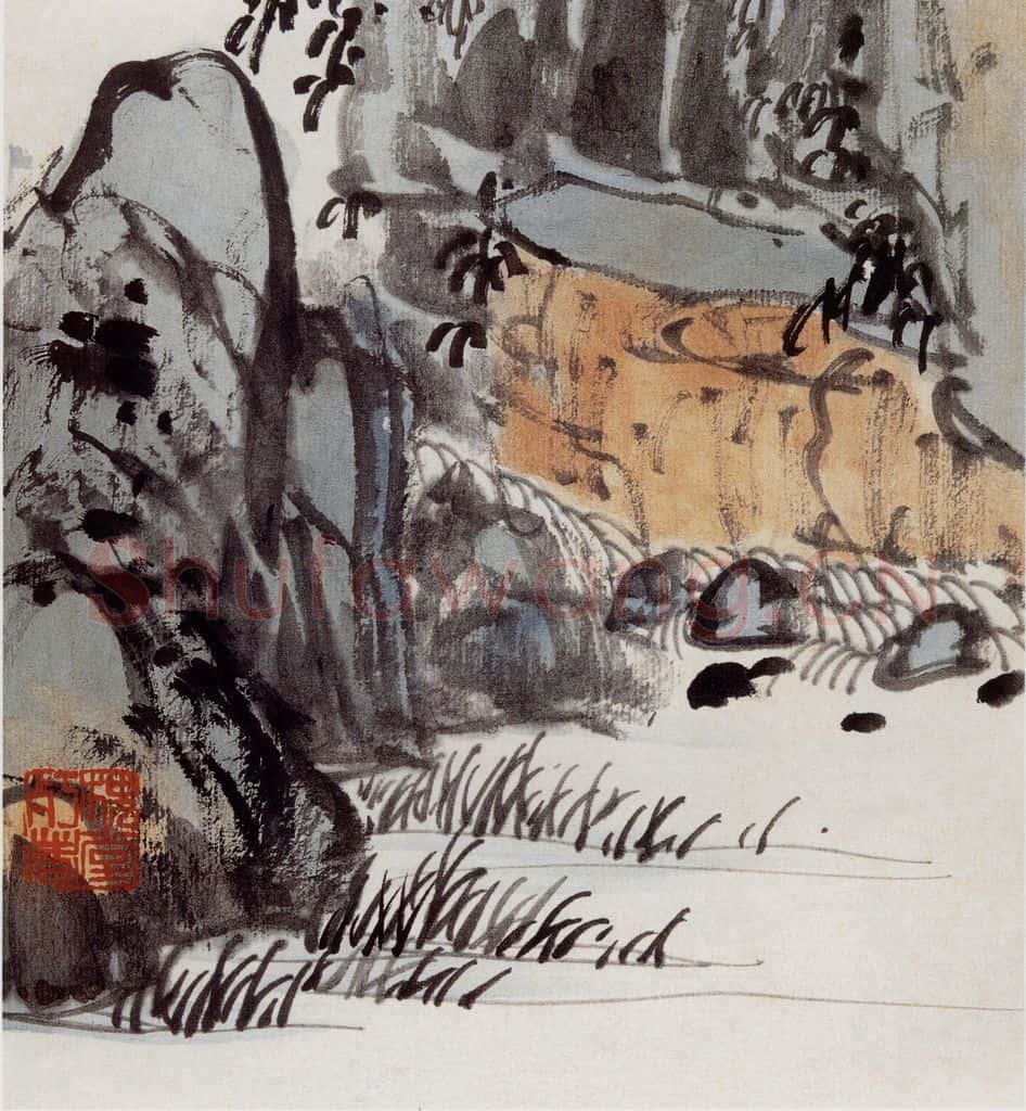 无纪年 陈师曾《山水诗画册页》书画作品
