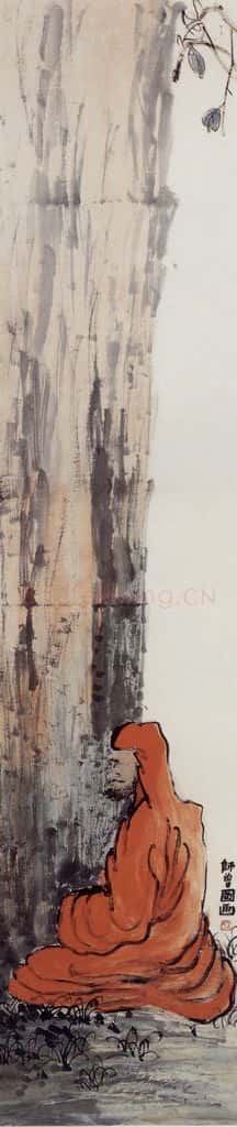 无纪年 陈师曾《达摩图》书画作品