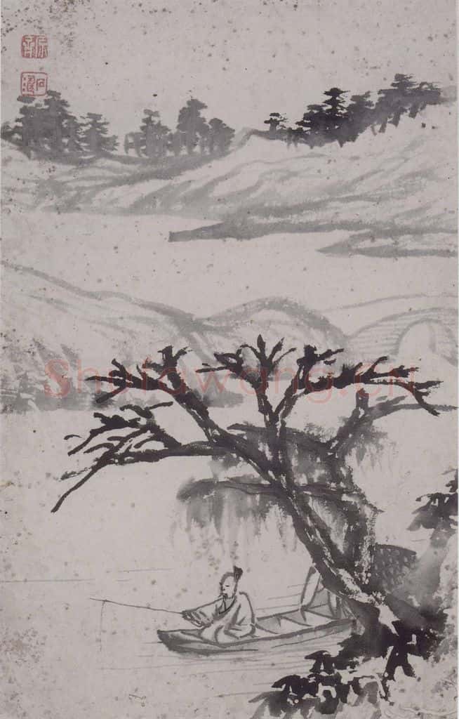 清 石涛《石涛山水图册》书画作品