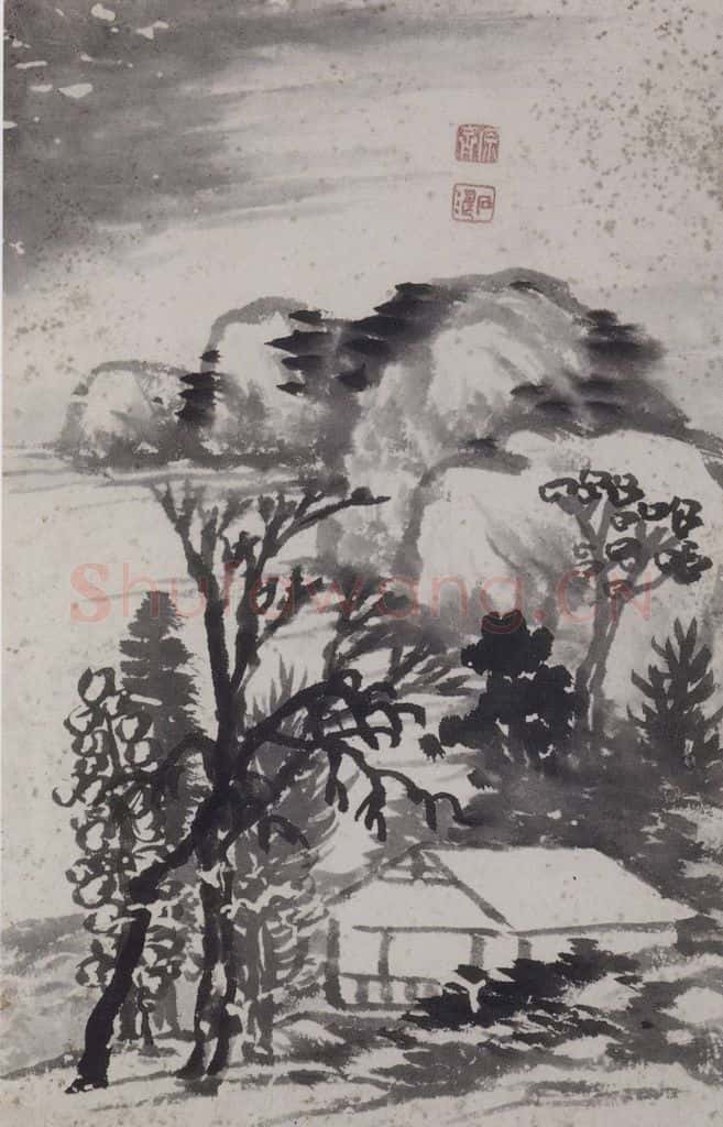 清 石涛《石涛山水图册》书画作品
