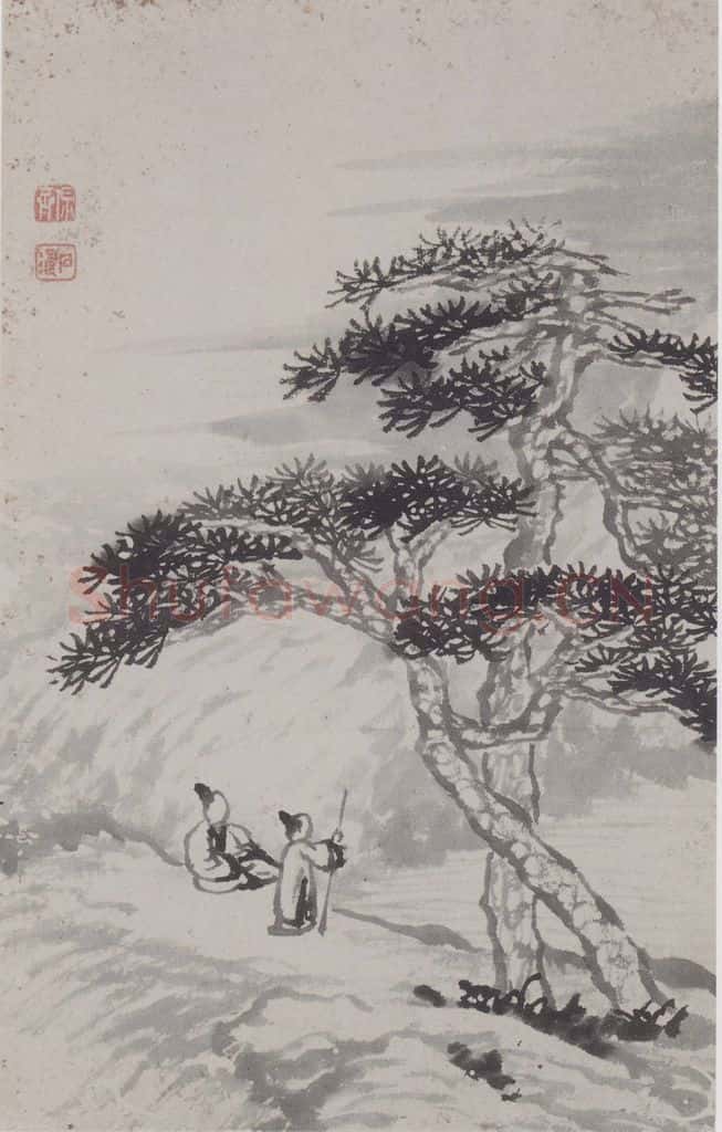 清 石涛《石涛山水图册》书画作品