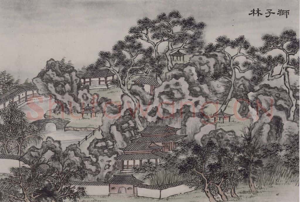 清 董诰《董诰姑苏名胜图册》书画作品