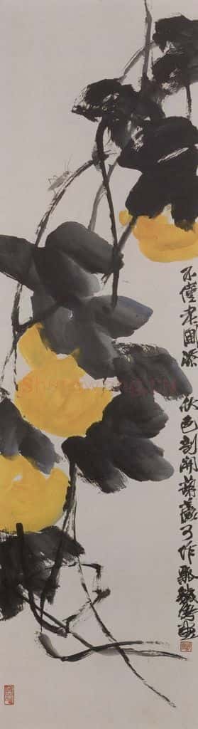 1961年 周铁衡《周铁衡花鸟图屏》书画作品