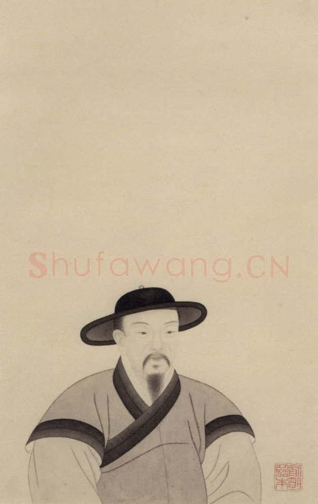 元 赵孟頫《赵孟頫淮云院记》上图之一 书画作品