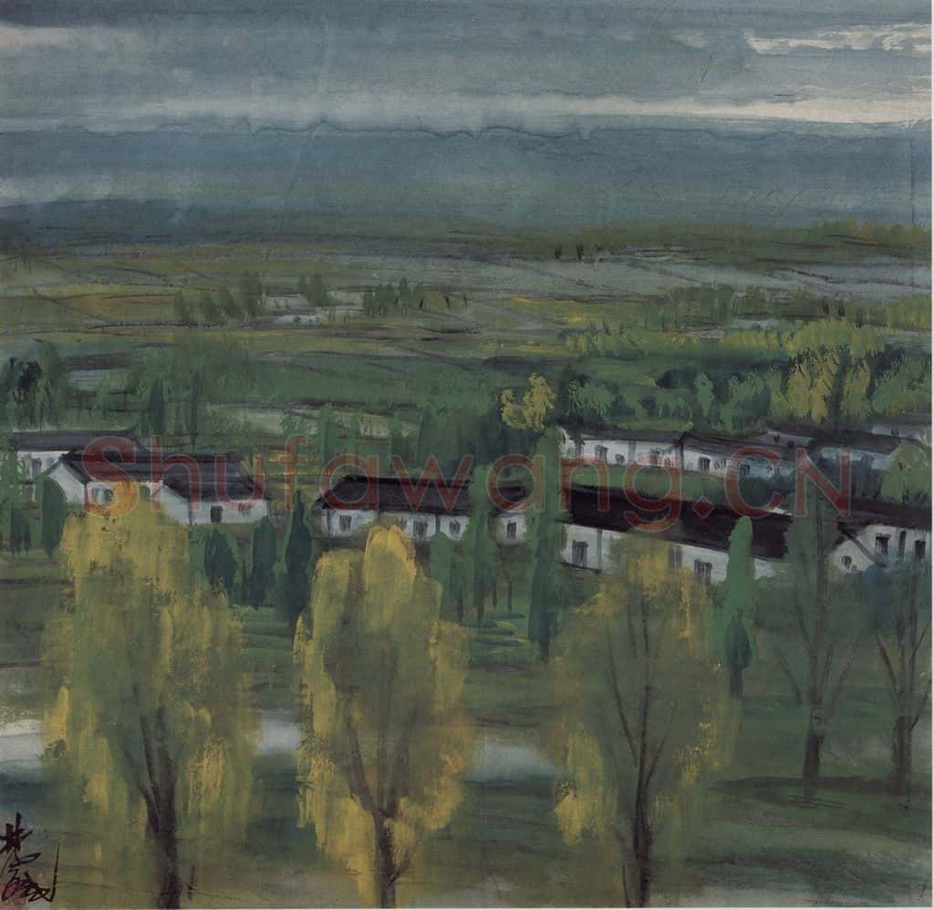 1962年 林风眠《春》书画作品