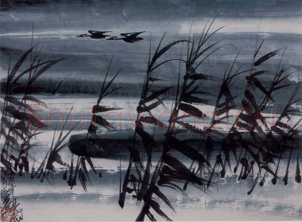 1958年 林风眠《春》书画作品