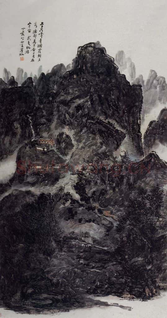 黄宾虹《武夷纪游》书画作品