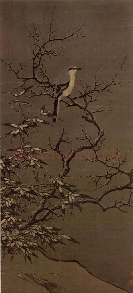 北宋 郭熙 幽谷图轴 书画作品