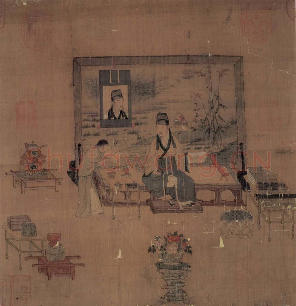 宋 宋人《人物》书画作品