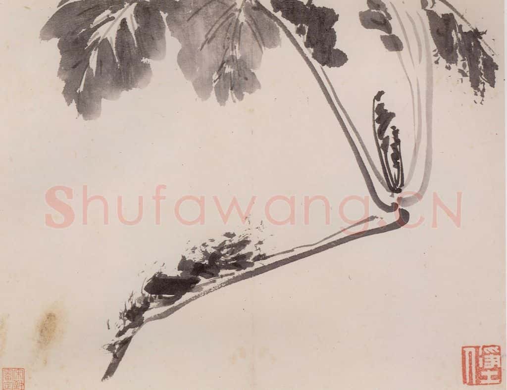 清 传綮《写生》书画作品