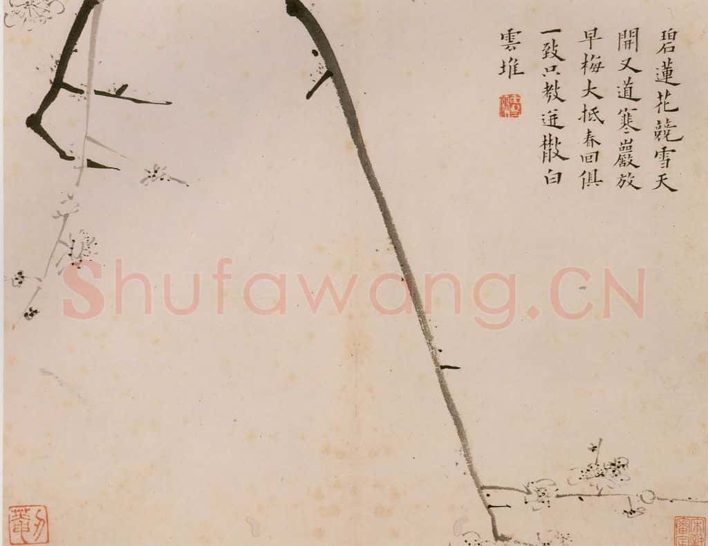 清 传綮《写生》书画作品