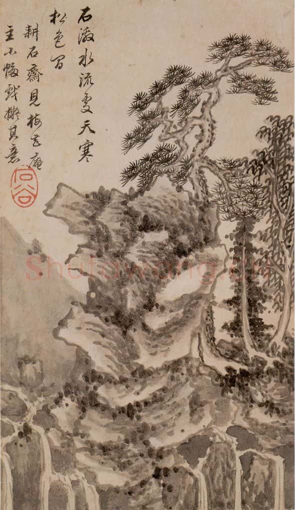 清 王翚《墨迹(十二开)》书画作品