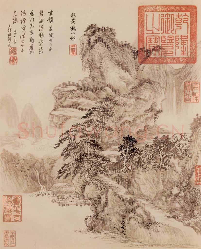 清 王翬 图绘 书画作品