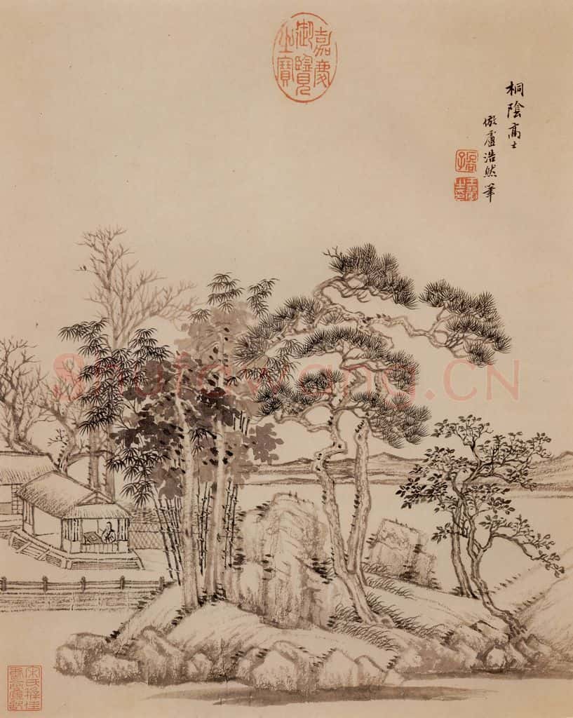 清 王翬 图绘 书画作品