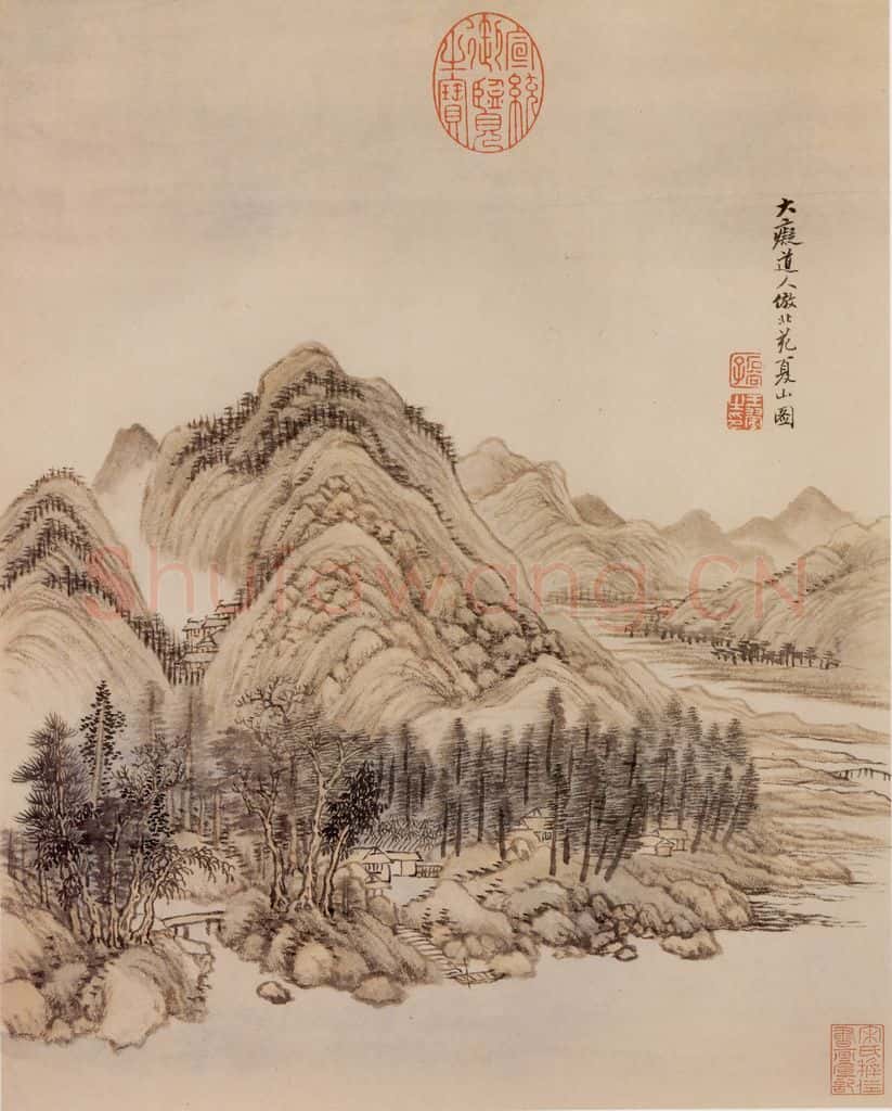 清 王翬 图绘 书画作品