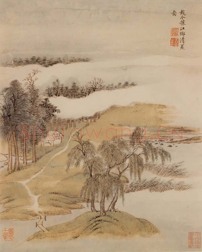 清 王翬 图绘 书画作品