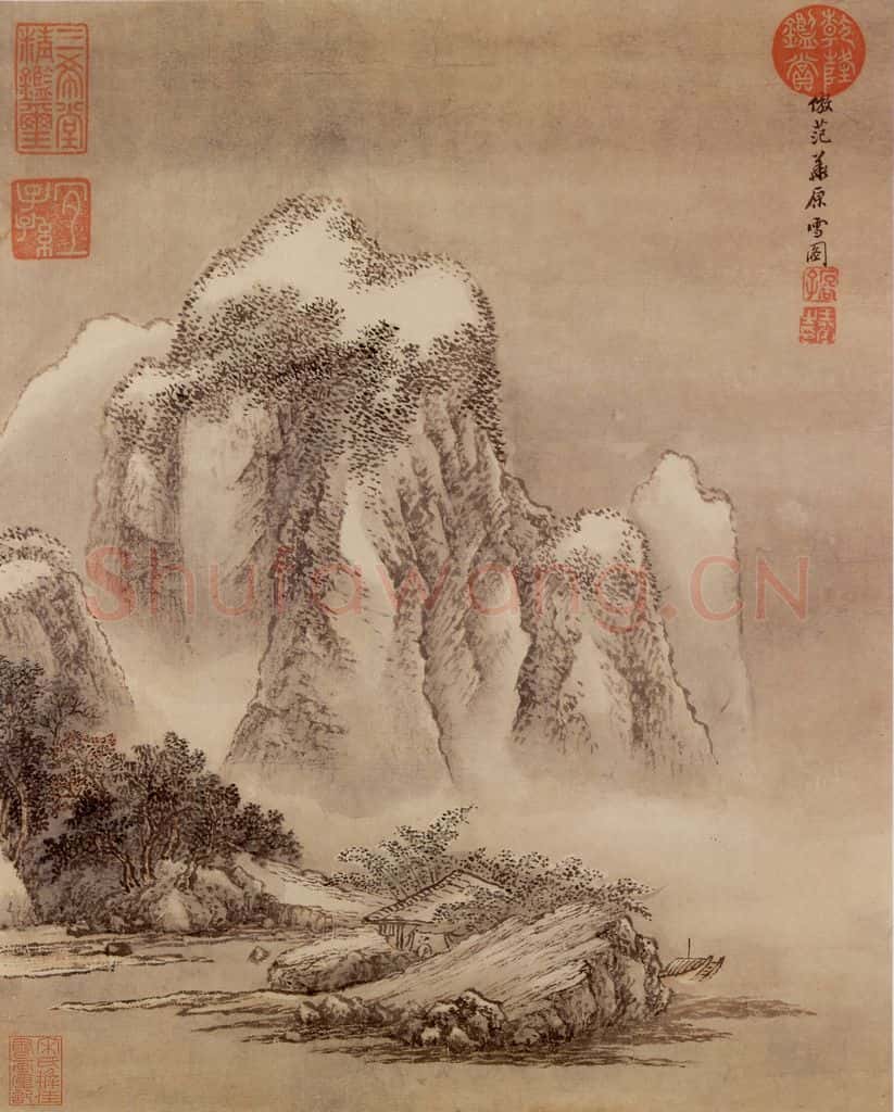 清 王翬 图绘 书画作品