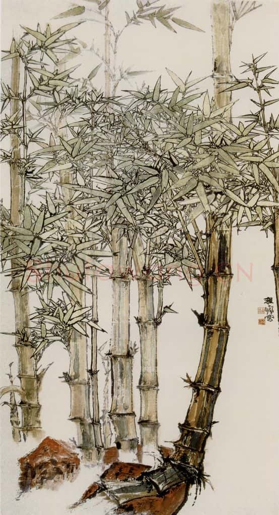 1984年 程十发《金玉满乾坤》书画作品