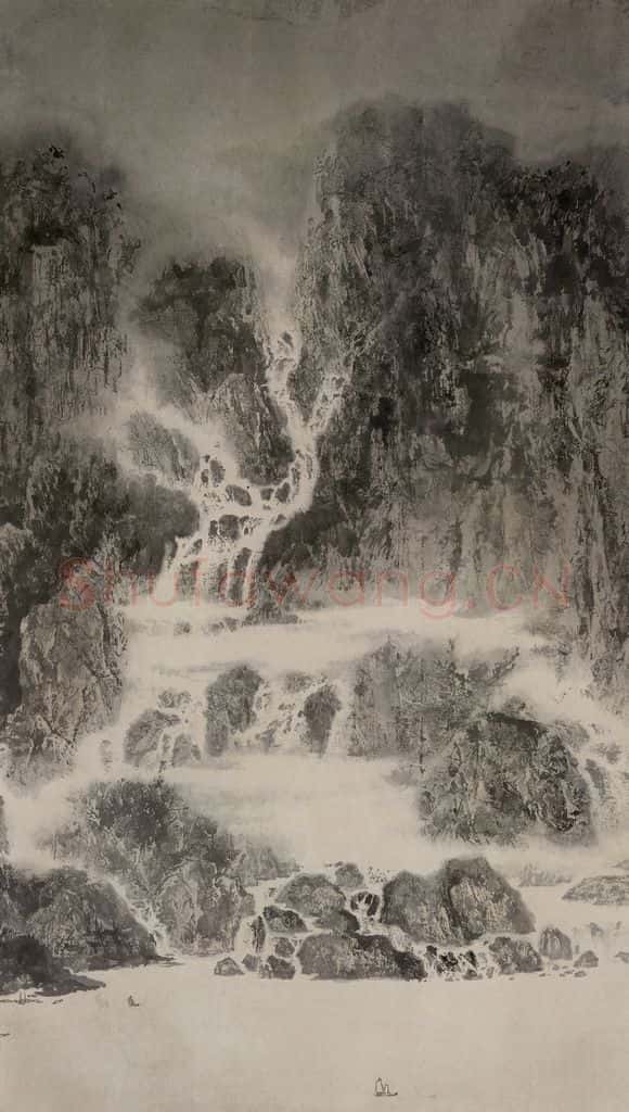 近现代 宋雨桂《长江明珠图》书画作品