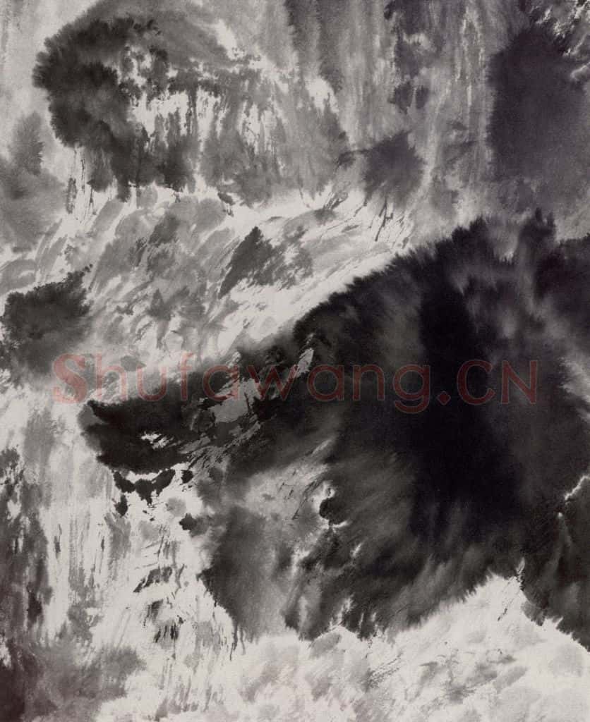 近现代 宋雨桂《寒云赋》书画作品