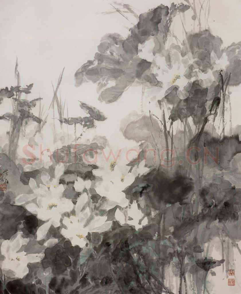 近现代 宋雨桂《仙子图》书画作品