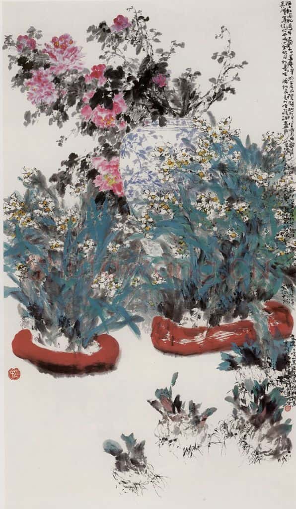 近现代 宋雨桂《《福君》书画作品