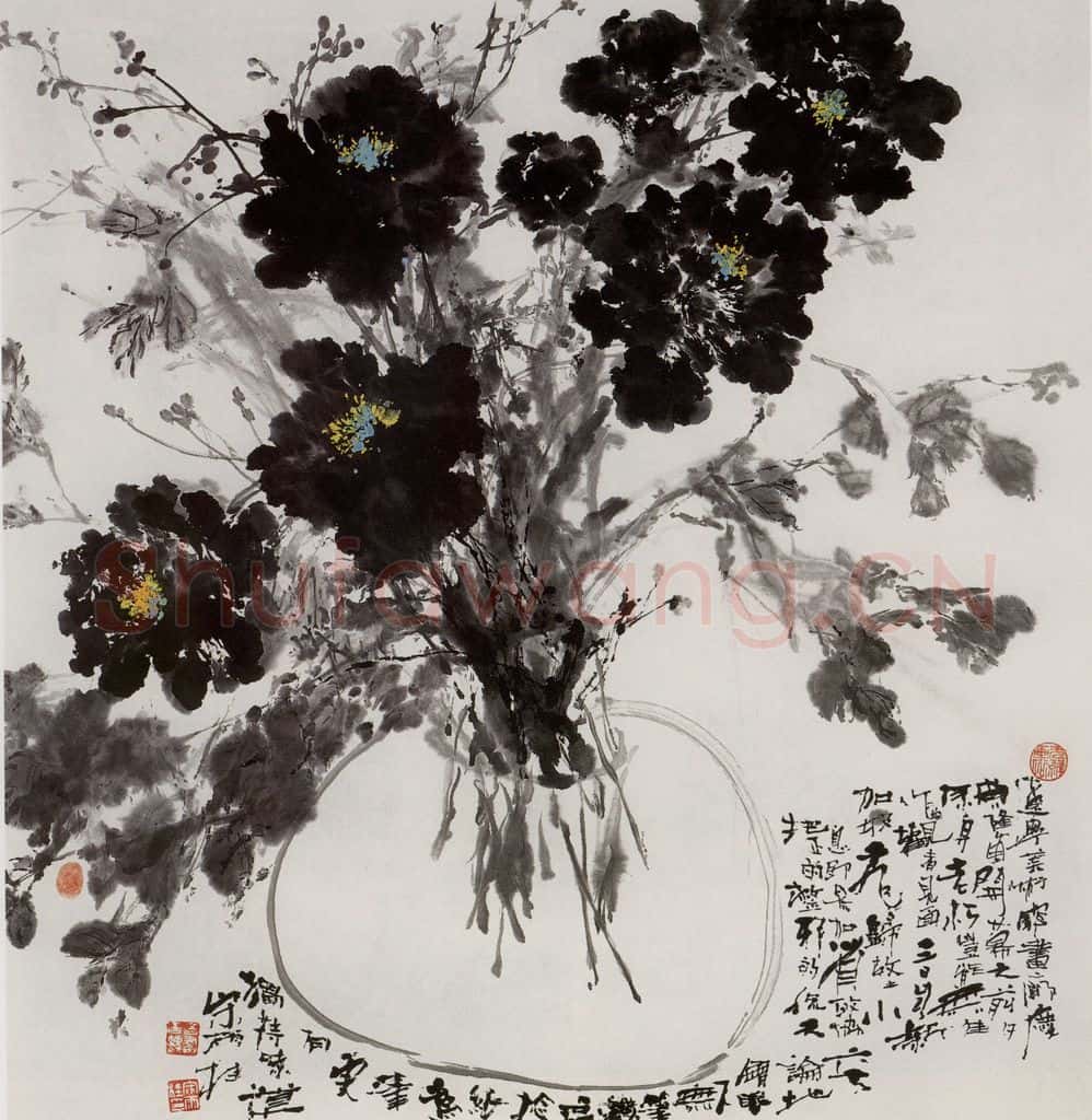 近现代 宋雨桂《晨妆》书画作品