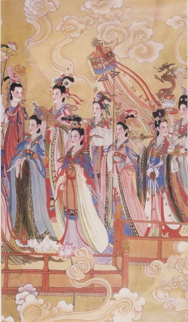 1986年 任率英《八十七神仙卷》书画作品
