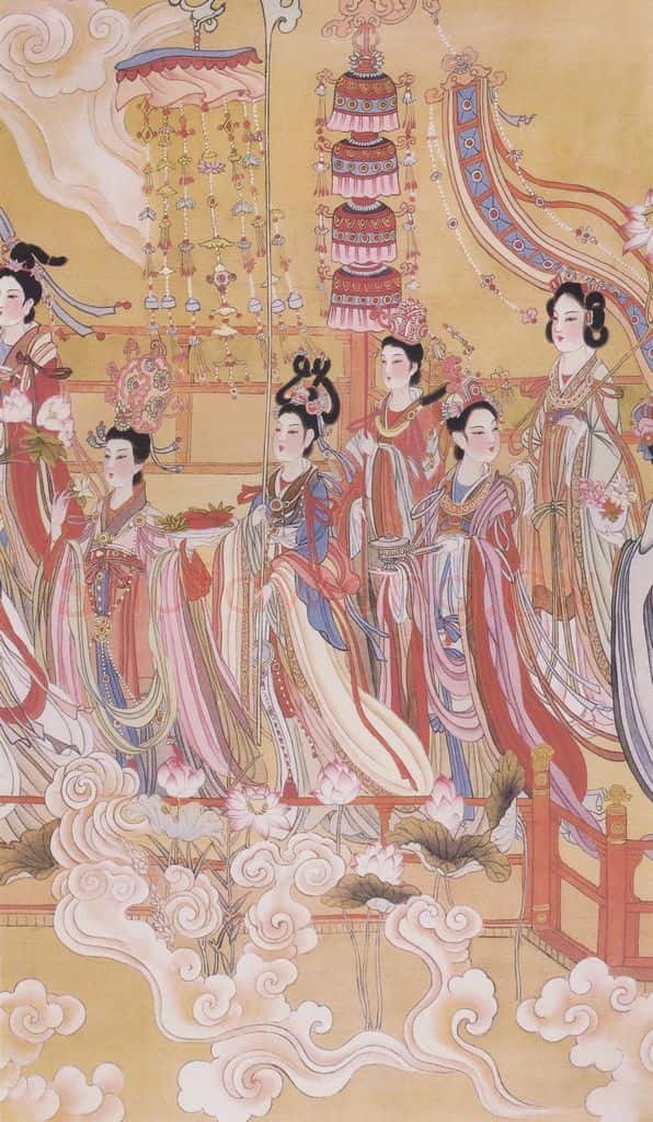 1986年 任率英《八十七神仙卷》书画作品