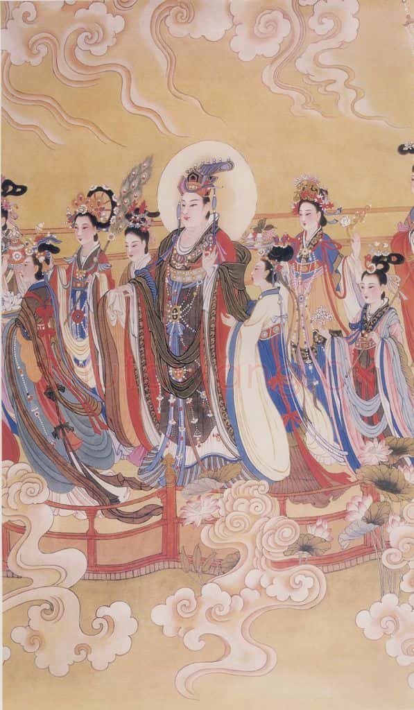 1986年 任率英《八十七神仙卷》书画作品