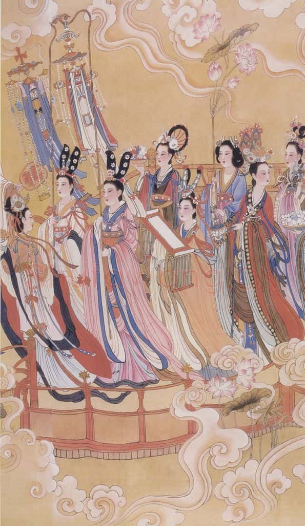 1986年 任率英《八十七神仙卷》书画作品
