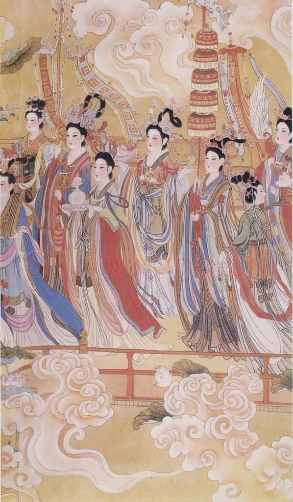 1986年 任率英《八十七神仙卷》书画作品