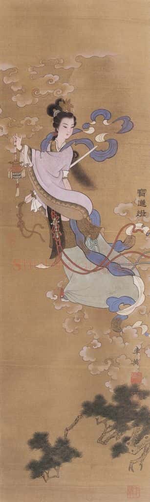 1982年 任率英《宝莲灯》书画作品