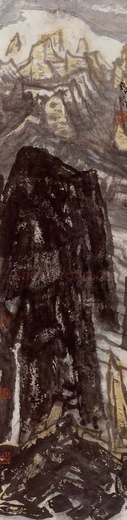 2002年 李宝林《情系帕米尔》书画作品