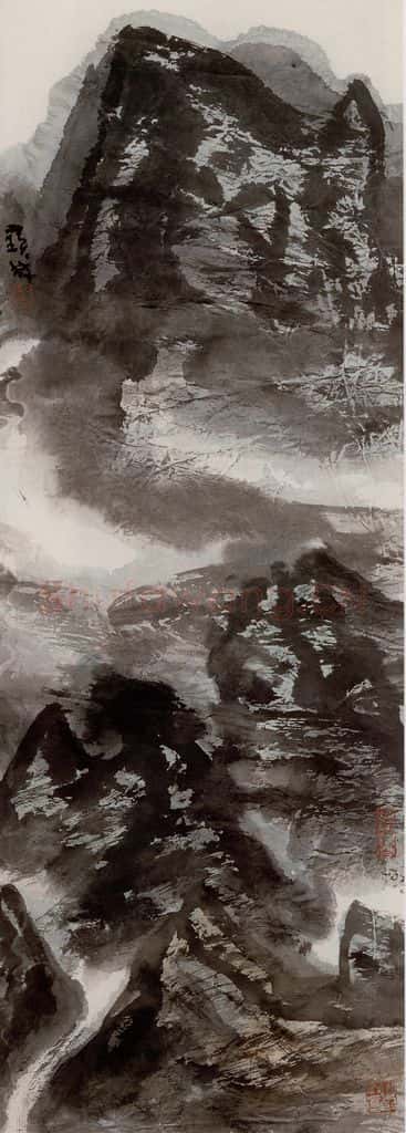 2003年 李宝林《仰望葱岭》书画作品