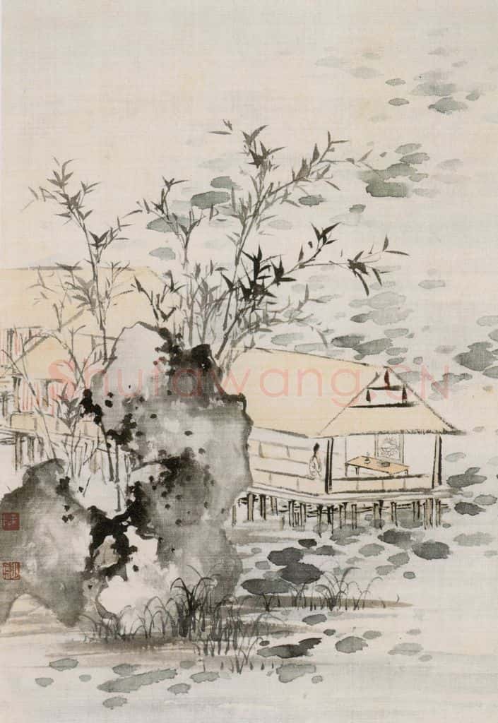 近现代 陈少梅《观音图册》书画作品