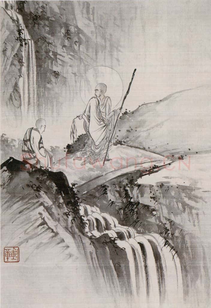 近现代 陈少梅《观音图册》书画作品